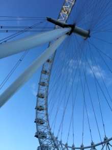 The London Eye. Obviously. I thought it was going to swallow me up and teleport me to E.T. land